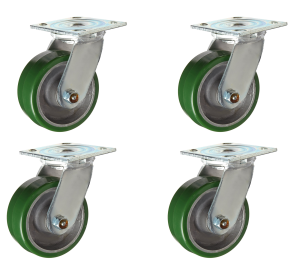 PAL 4-inch Heavy Duty Caster Wheel in Green