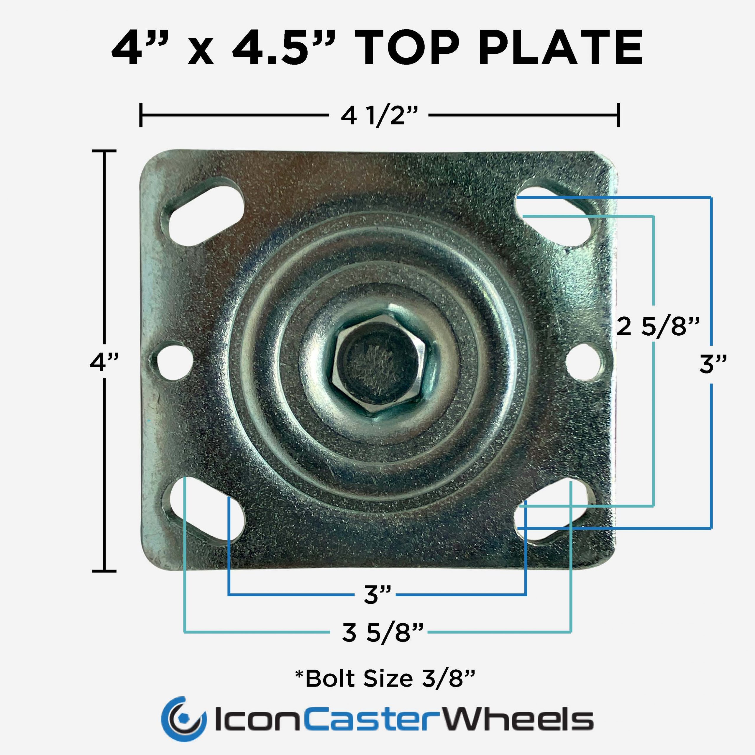 Durable caster designed for smooth movement and stability