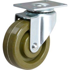 FVR 4-inch Hi-Temperature Caster Wheel in Green