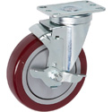 Versatile medium-duty caster suitable for various equipment